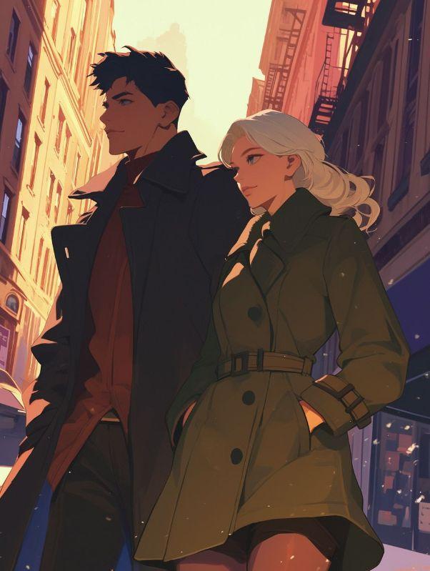 男友和青梅扮演情侣博主