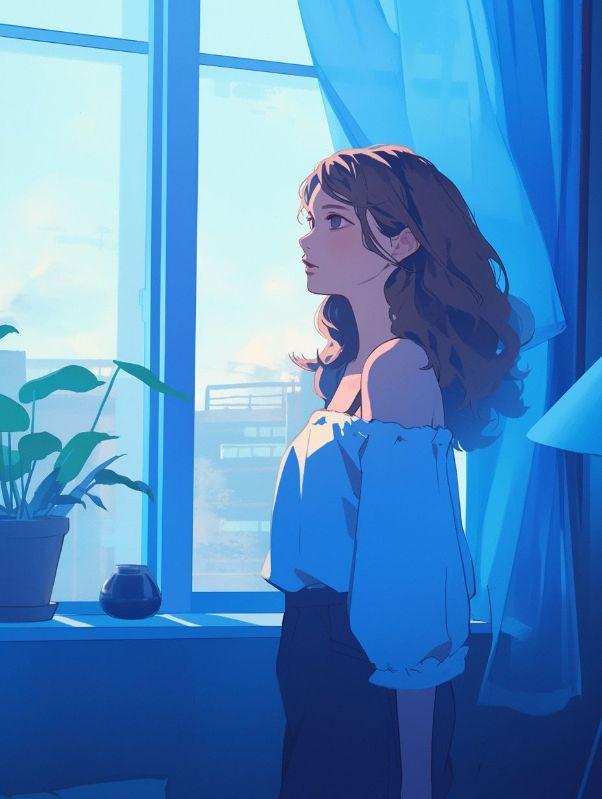 收到女儿的来信很感动